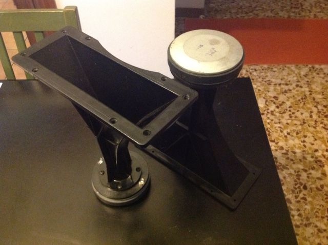 Altoparlanti a tromba della KLIPSCH HERESY, sezione medi