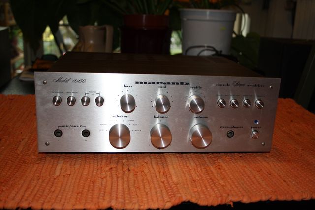 Ampli MARANTZ 1060 da verificare, un canale non funziona